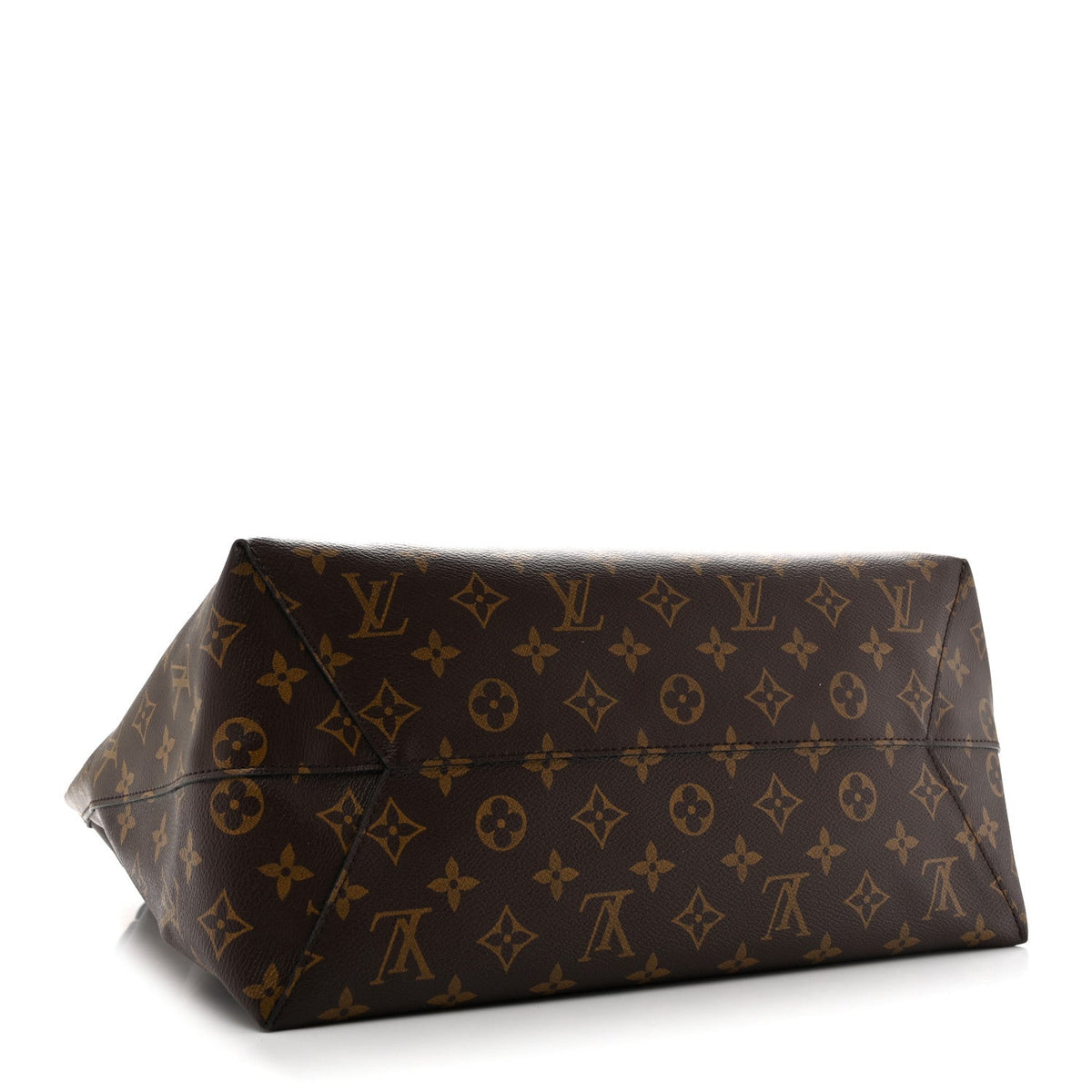 Monogram Flower Hobo Black