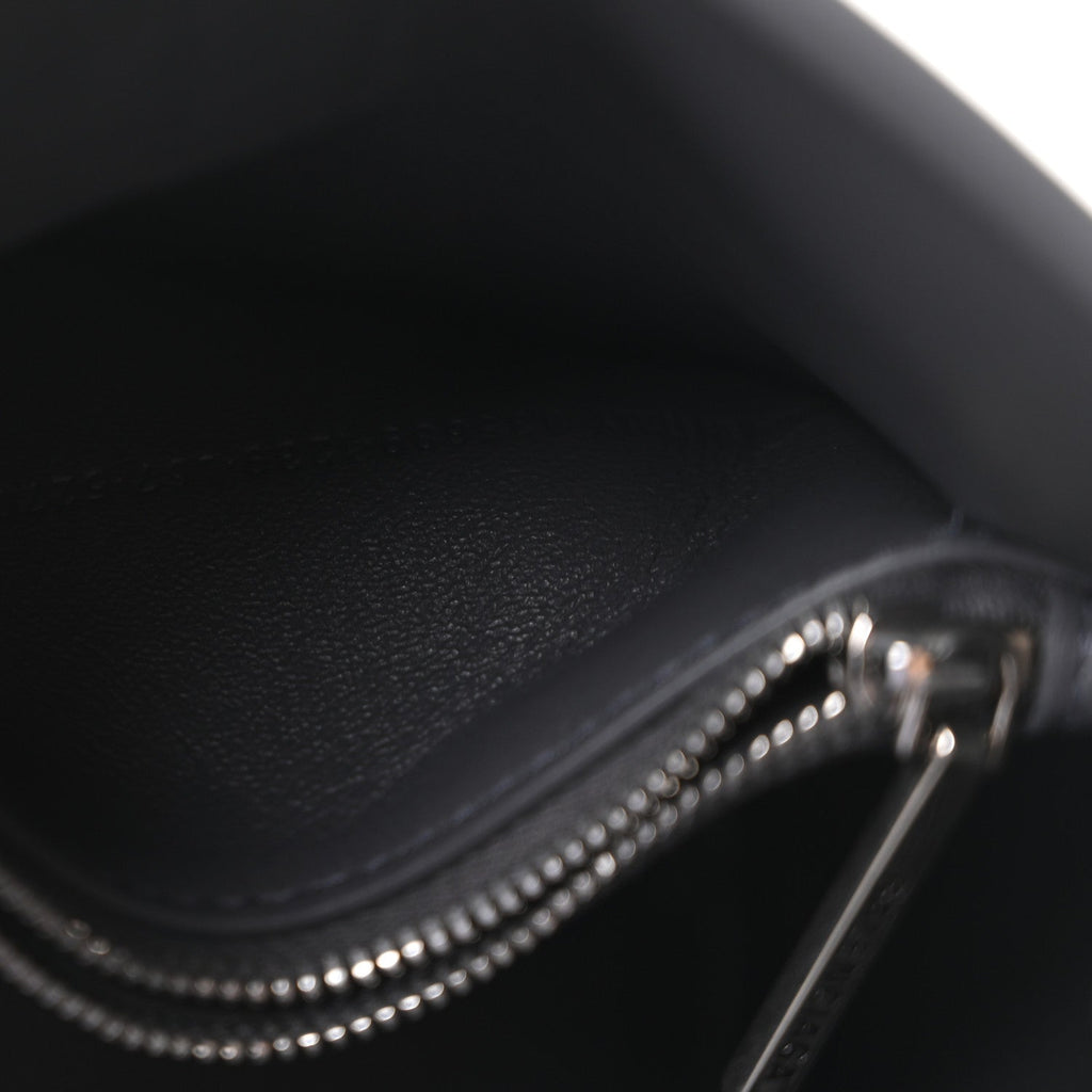 Smooth Calfskin Small Bel Air Carry All Bag Grey