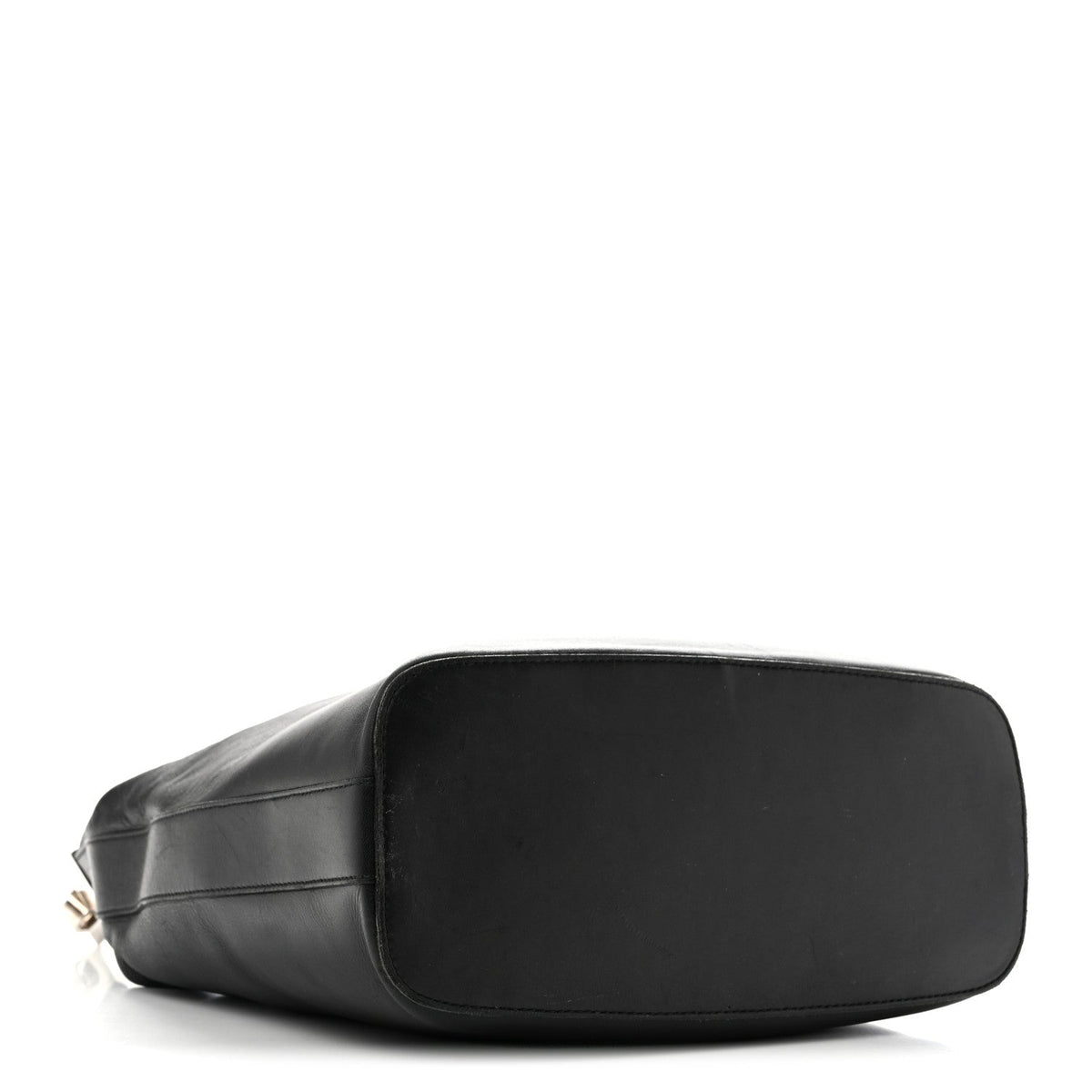 Calfskin GG Small Clasp Hobo Black