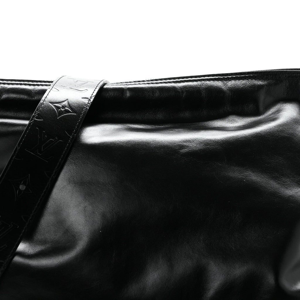 LV Night Calfskin Vagabond Hobo Black