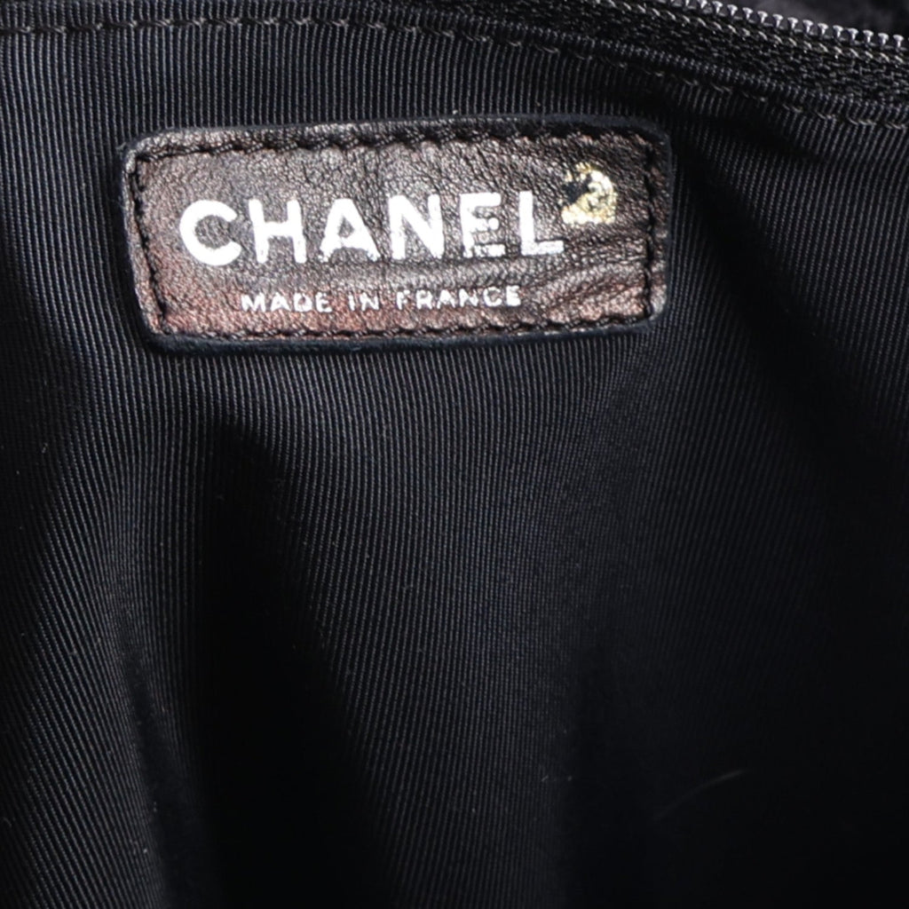 Wool Quilted XXL Reissue Flap Black