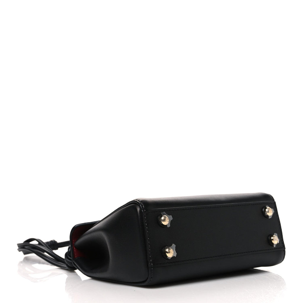 Calfskin Madame Coco Small Flap Handbag Black