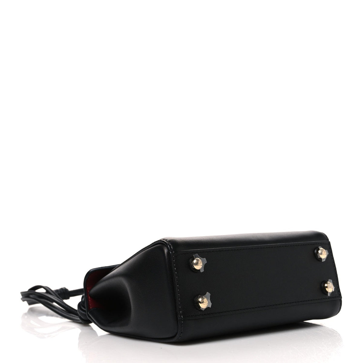 Calfskin Madame Coco Small Flap Handbag Black