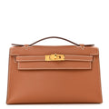 Swift Kelly Pochette Clutch Gold
