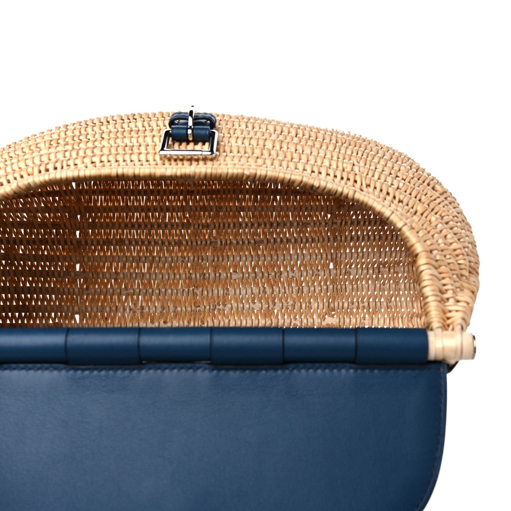 Swift Wicker Picnic Fishing Bag Bleu de Prusse