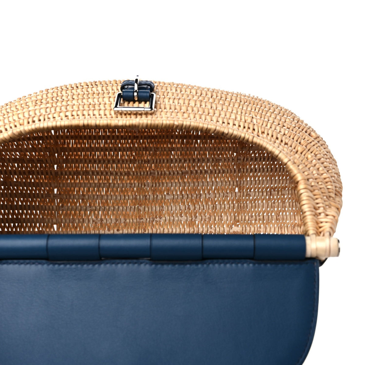 Swift Wicker Picnic Fishing Bag Bleu de Prusse