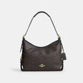 Coach Outlet Laurel Shoulder Bag With Buckles In Signature Canvas
