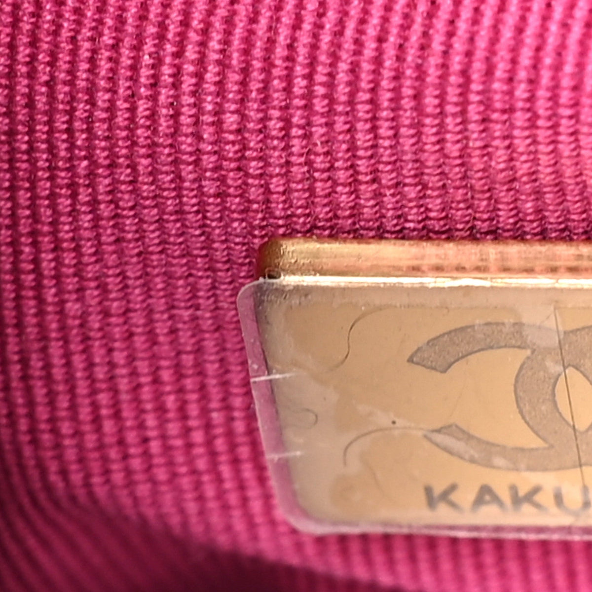 Denim Quilted Nano Kelly Shopper Fuchsia
