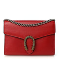 Calfskin Mini Dionysus Chain Wallet Hibiscus Red