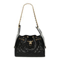 Caviar Quilted Small Chanel 25 Handbag Black