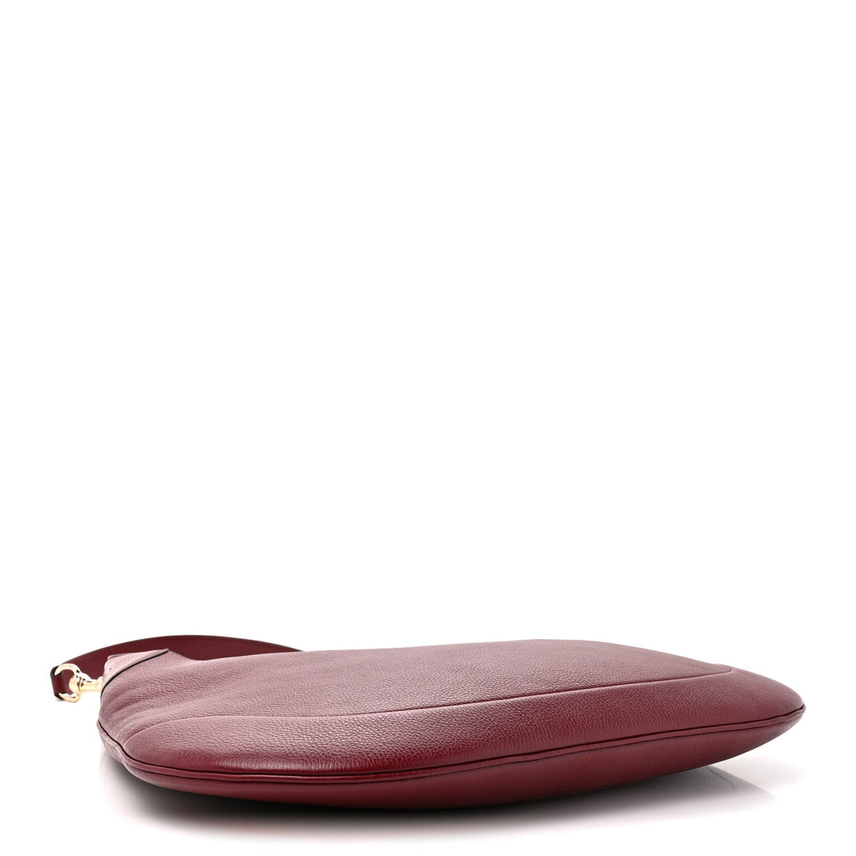 Soft Grained Calfskin Maxi B Hobo Rosso