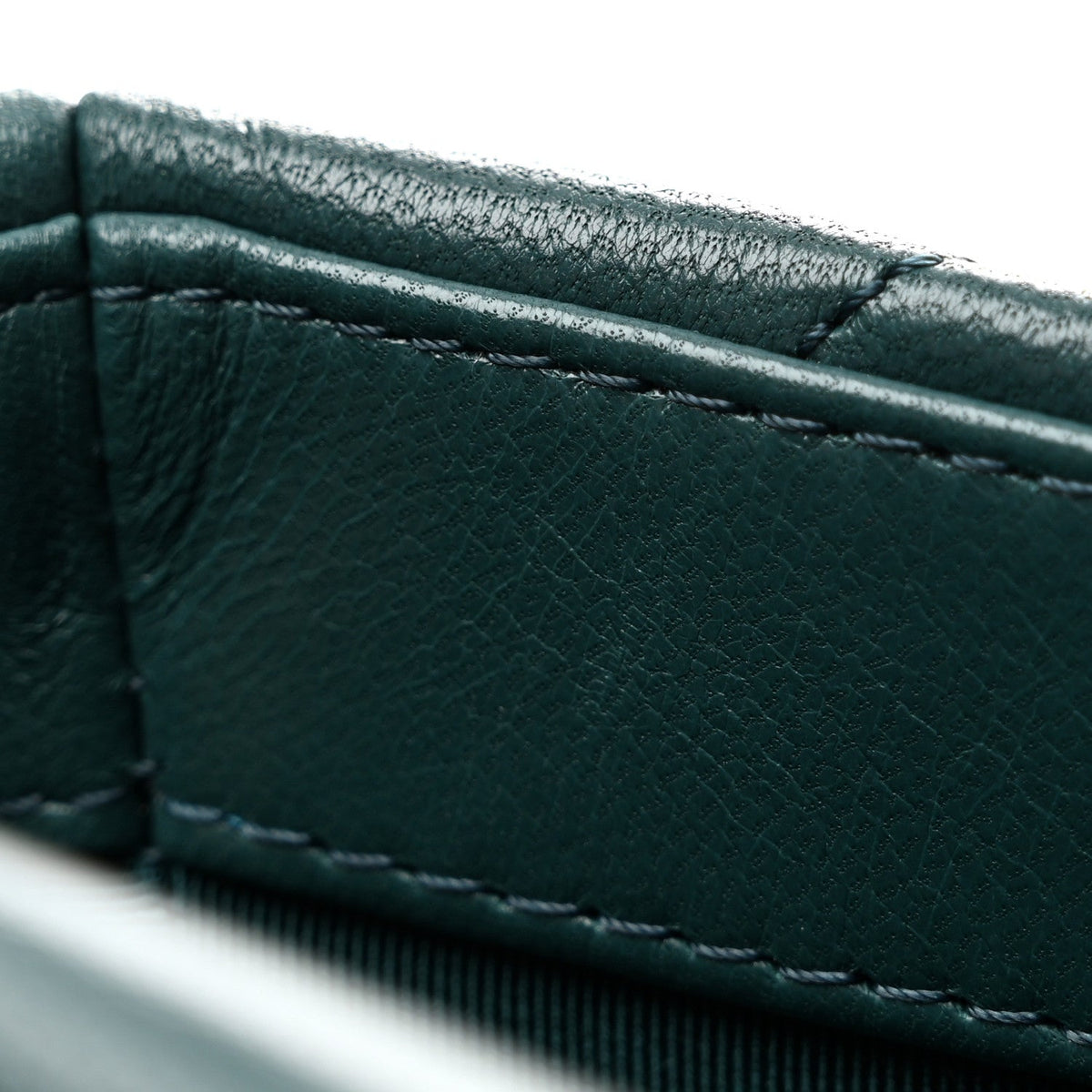 Goatskin Quilted Medium Chanel 19 Flap Dark Blue
