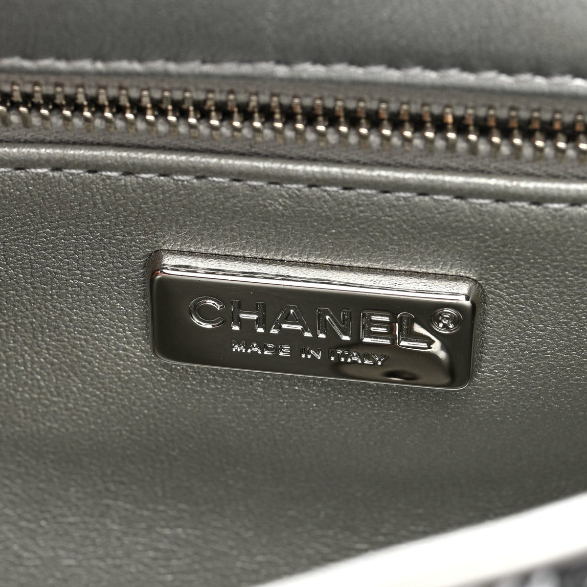 Sequin Mini Rectangular Flap Silver