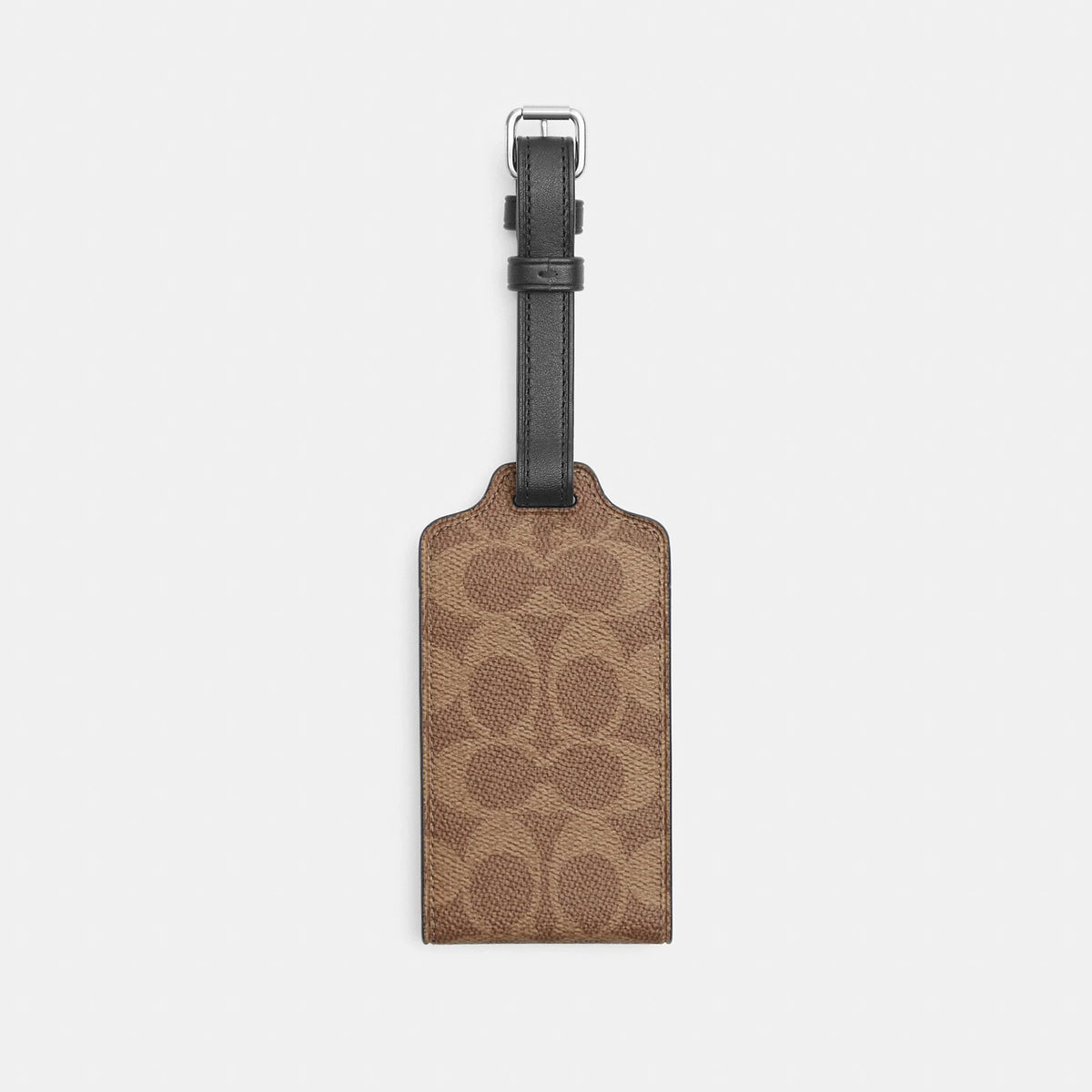Coach Outlet Luggage Tag In Signature Canvas
