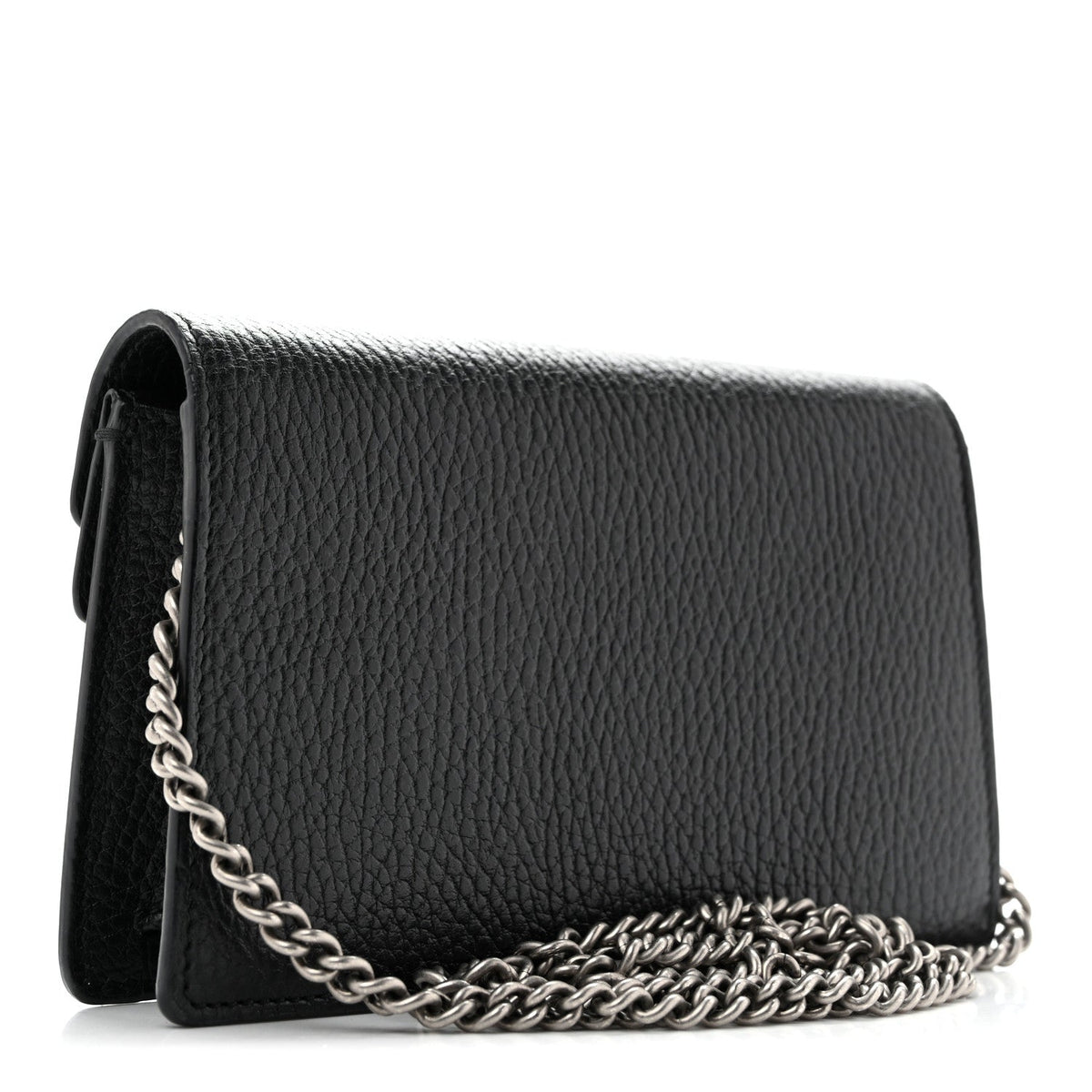 Calfskin Super Mini Dionysus Shoulder Bag Black