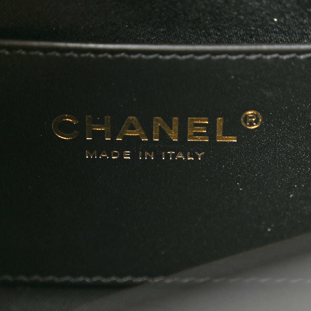 Caviar Quilted Mini Chanel 25 Handbag Black