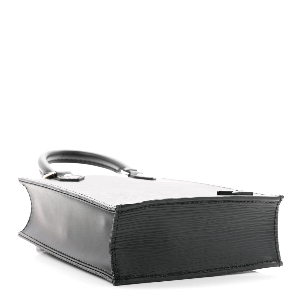 Epi Jacquard Petit Sac Plat Black
