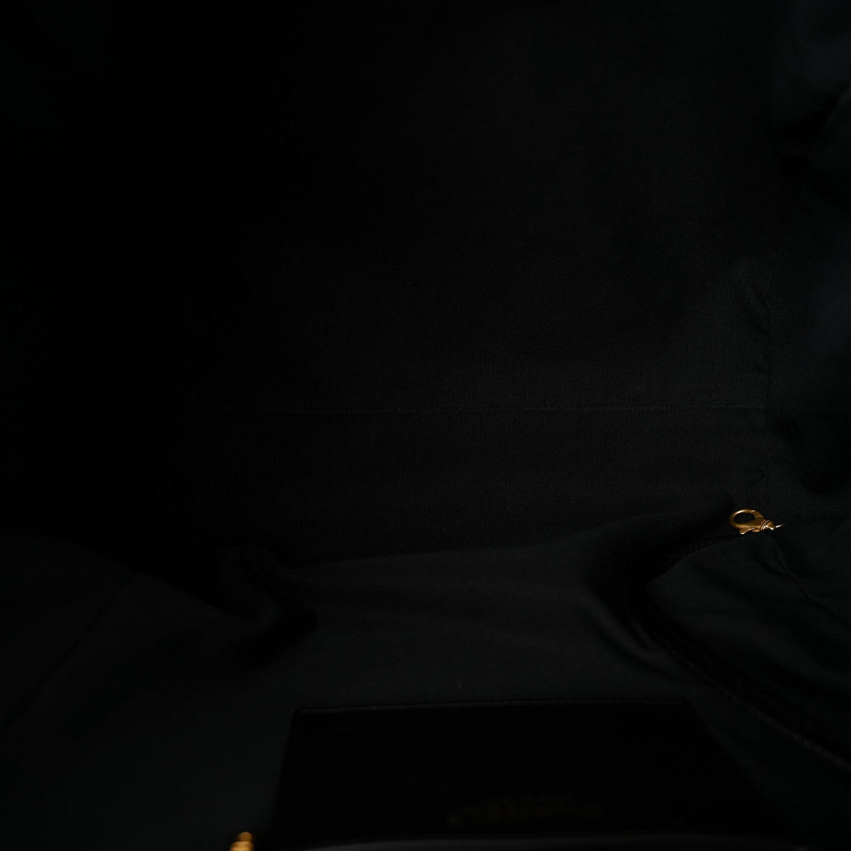Caviar Stitched Pocket CC Large Tote Black
