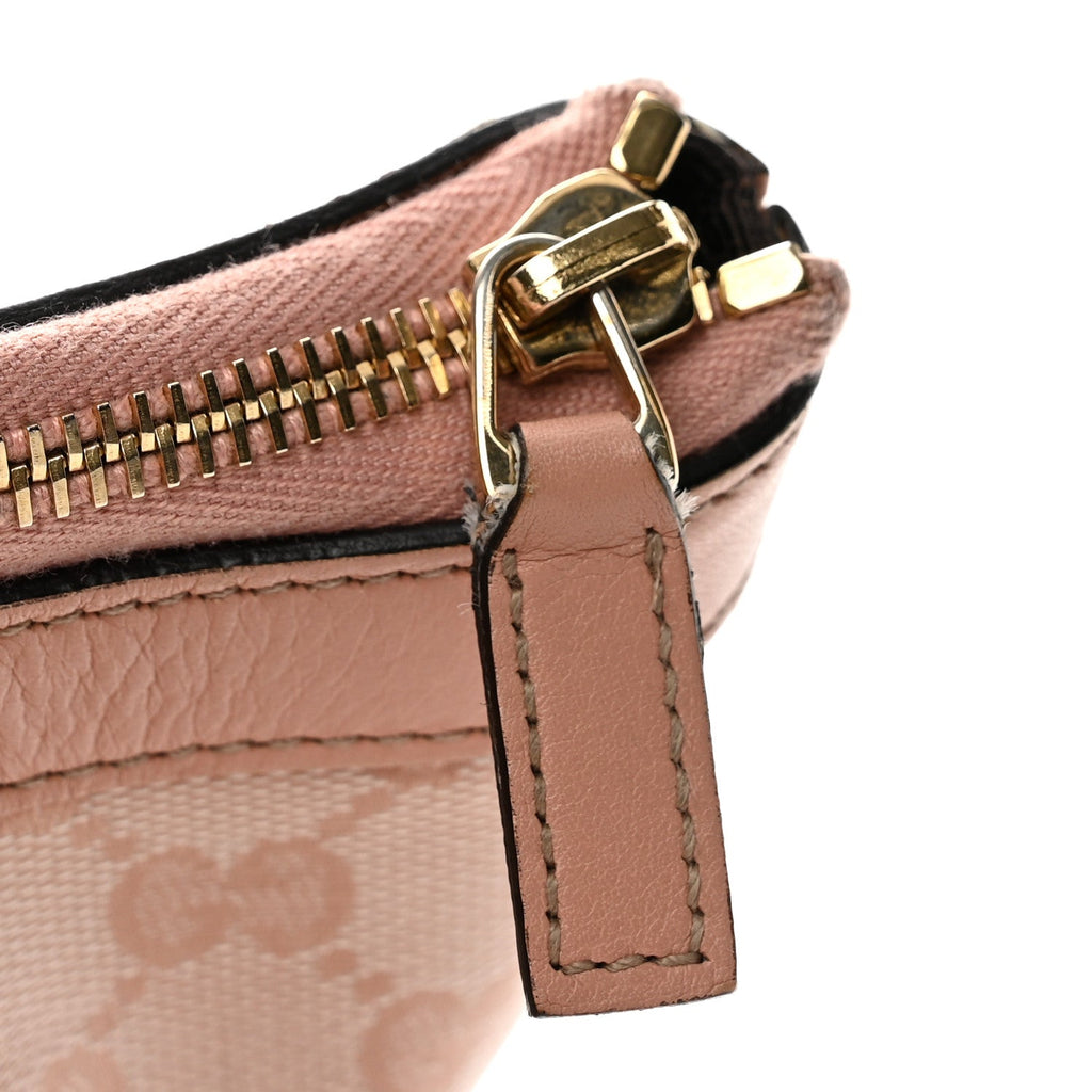Crystal Monogram Medium Abbey Tote Blush