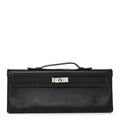 Evergrain Kelly Cut Clutch Pochette Black