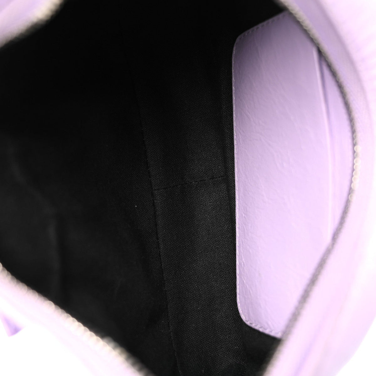 Agneau Arena Le Cagole Mini Purse With Chain Lilac