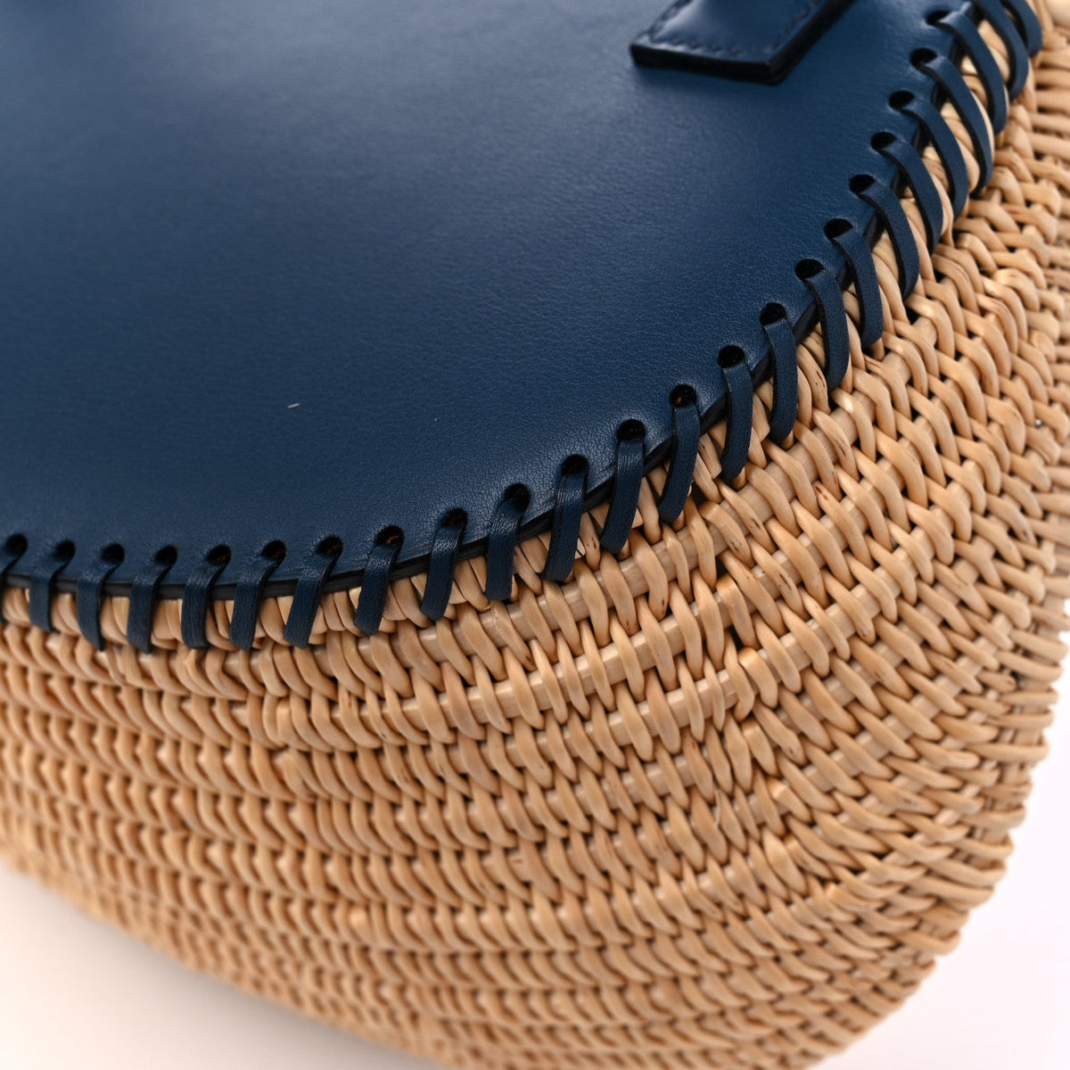 Swift Wicker Picnic Fishing Bag Bleu de Prusse