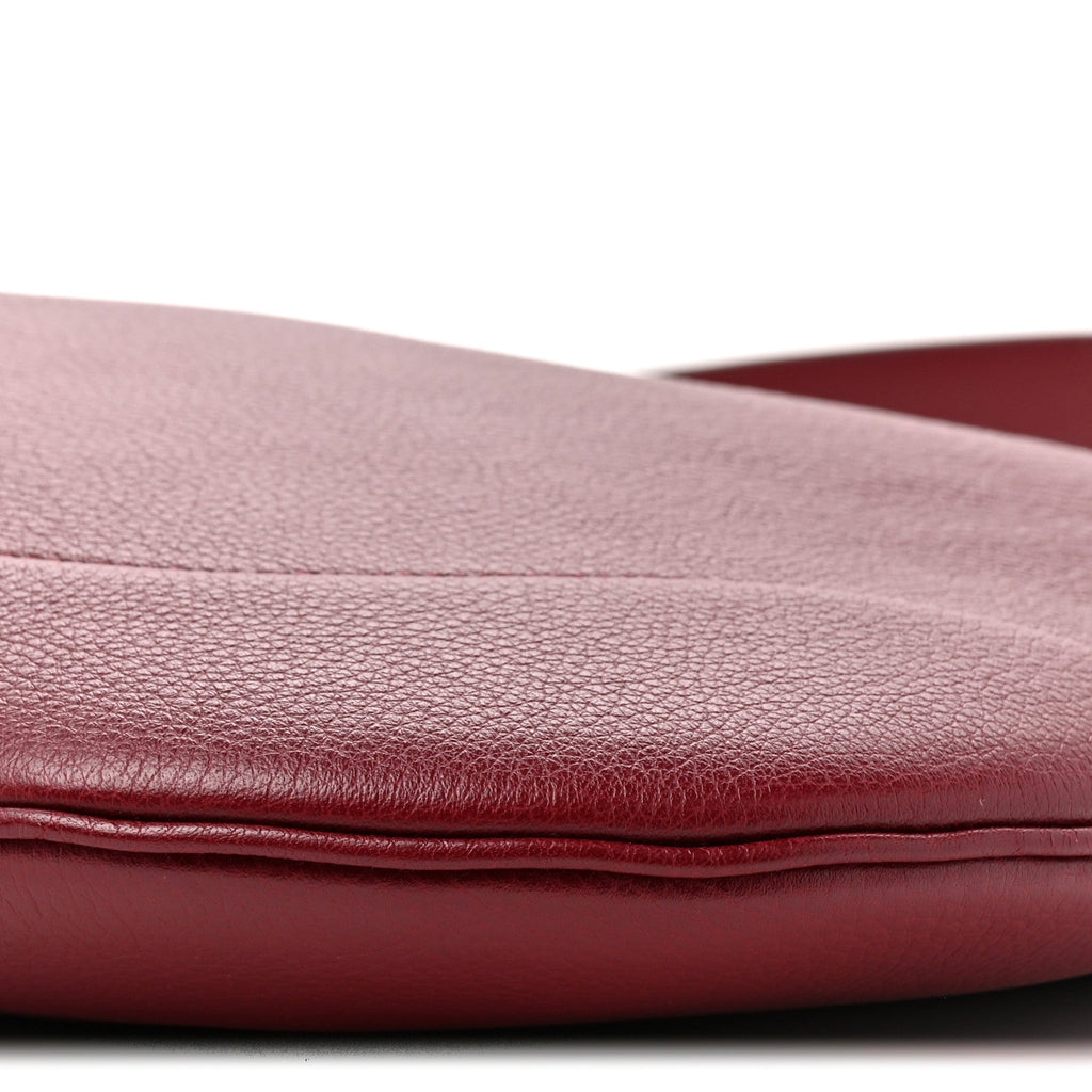 Soft Grained Calfskin Maxi B Hobo Rosso