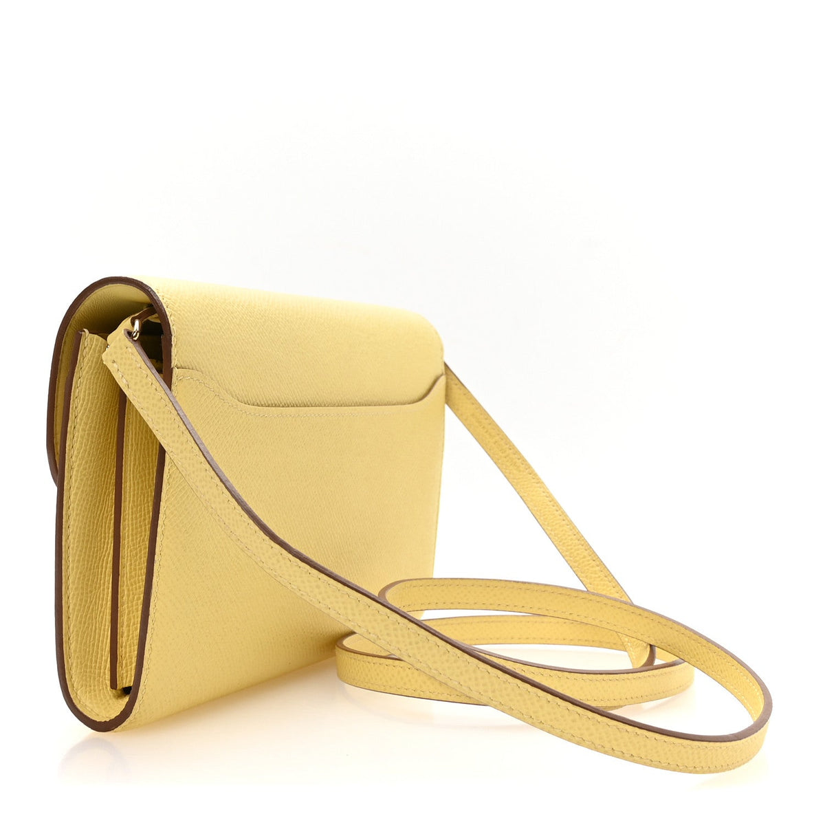 Epsom Constance Long Wallet To Go Wallet Jaune Poussin