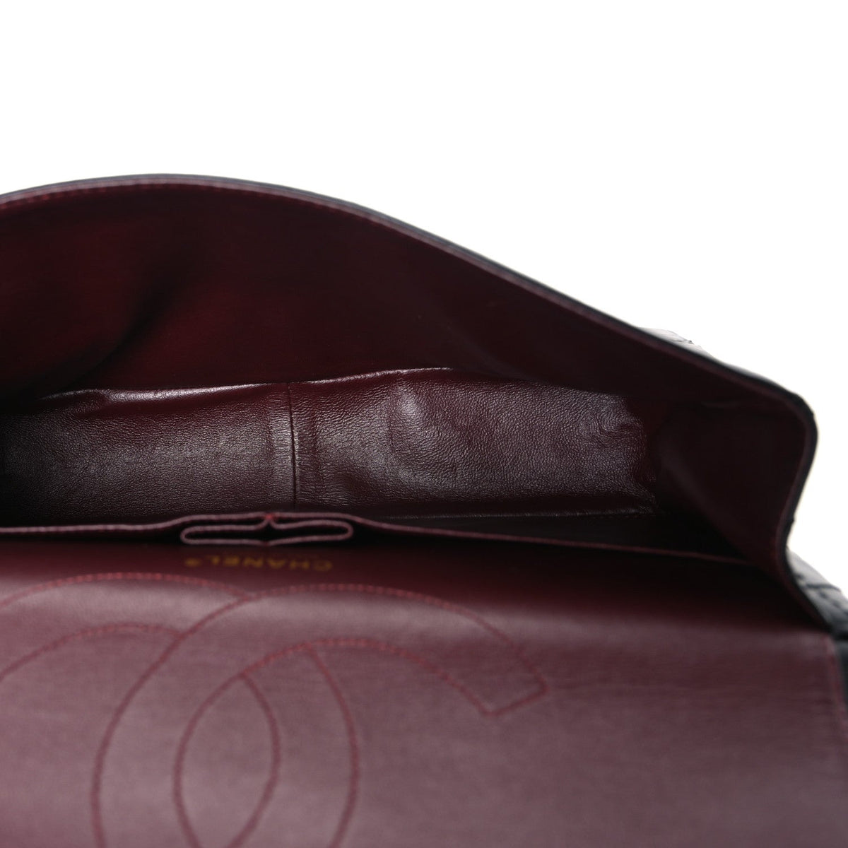 Aged Calfskin Quilted 2.55 Reissue 225 Flap Black