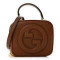 Sakai Be Green Calfskin Diagonal Stitched Blondie Top Handle Bag Cuir