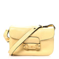 Calfskin Horsebit 1955 Aura Small Shoulder Bag Daylight Yellow