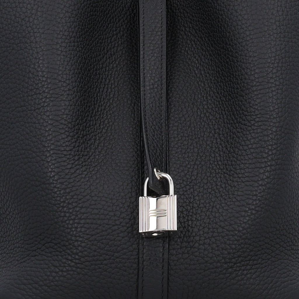 Taurillon Clemence Picotin Lock 22 MM Black