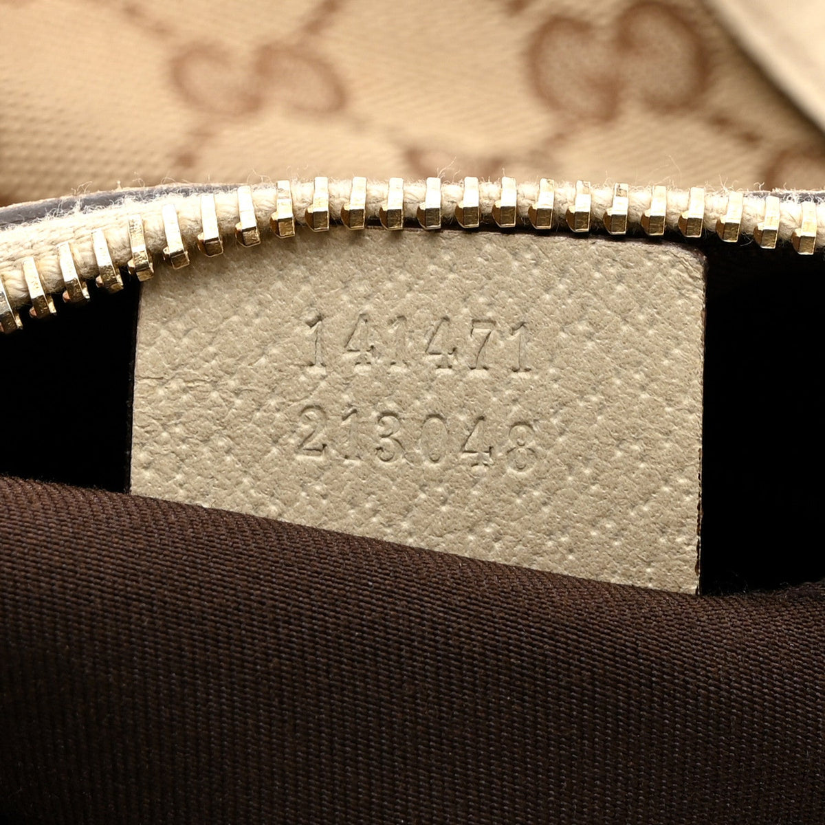 Monogram Small Abbey Tote Off White