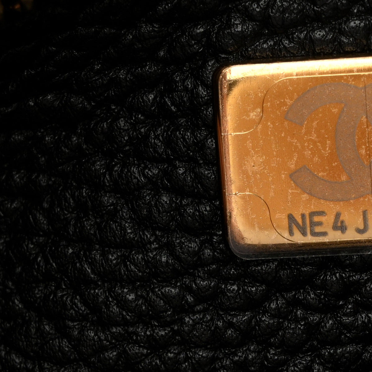 Grained Calfskin Suede Urban Essentials Flap Dark Beige Black