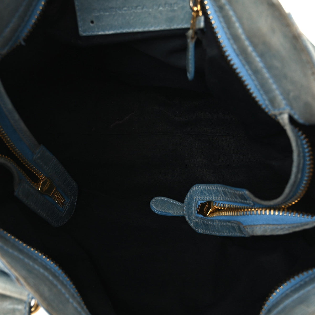 Agneau Giant 21 Gold Hardware City Sky Blue