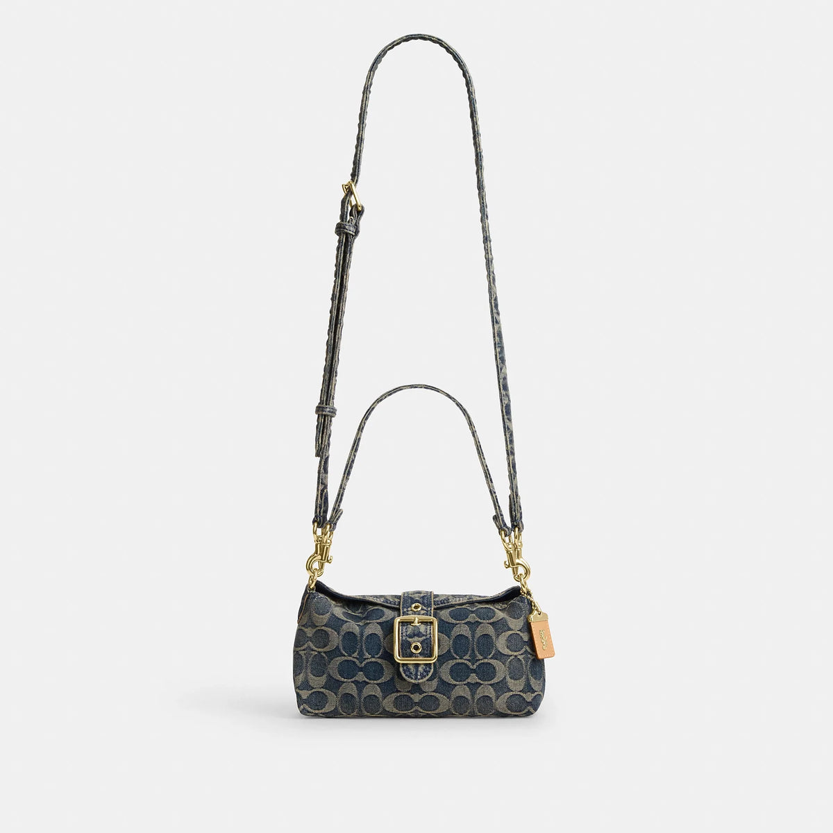 Coach Outlet Abbie Shoulder Bag In Signature Regenerative Cotton Denim