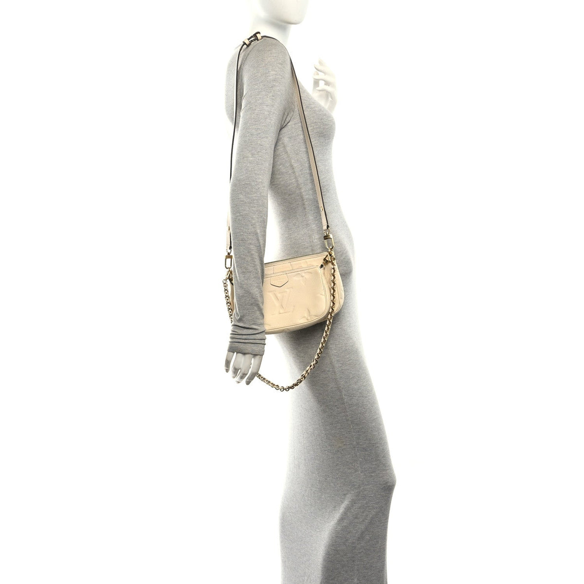 Empreinte Monogram Giant Multi Pochette Accessories Cream