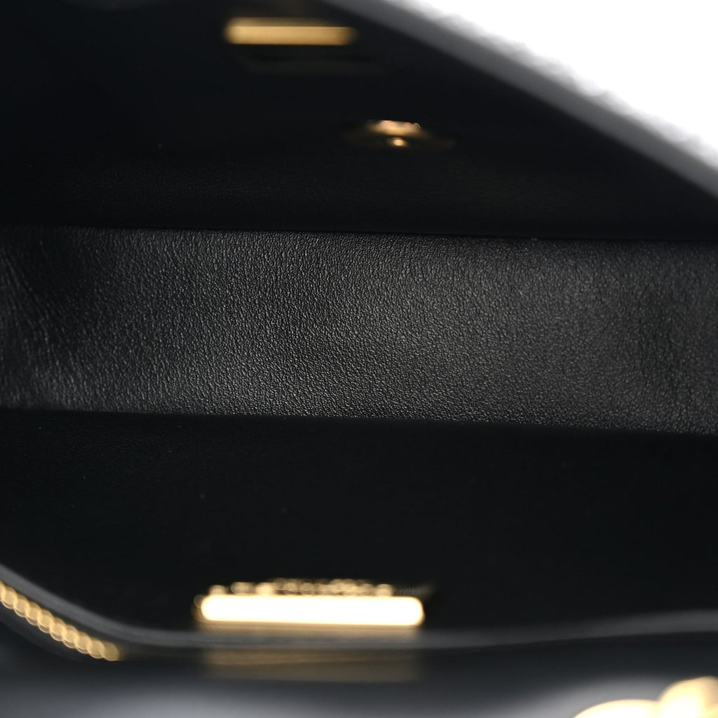 Strass Evening Flap Bag Black