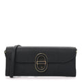 Epsom Enamel Maillon Wallet To Go Black