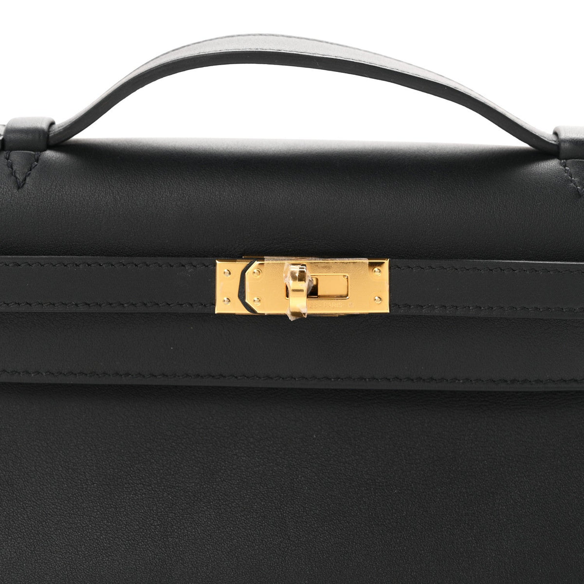 Swift Kelly Pochette Clutch Black