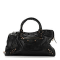 Agneau Giant 12 Rose Gold Hardware City Black