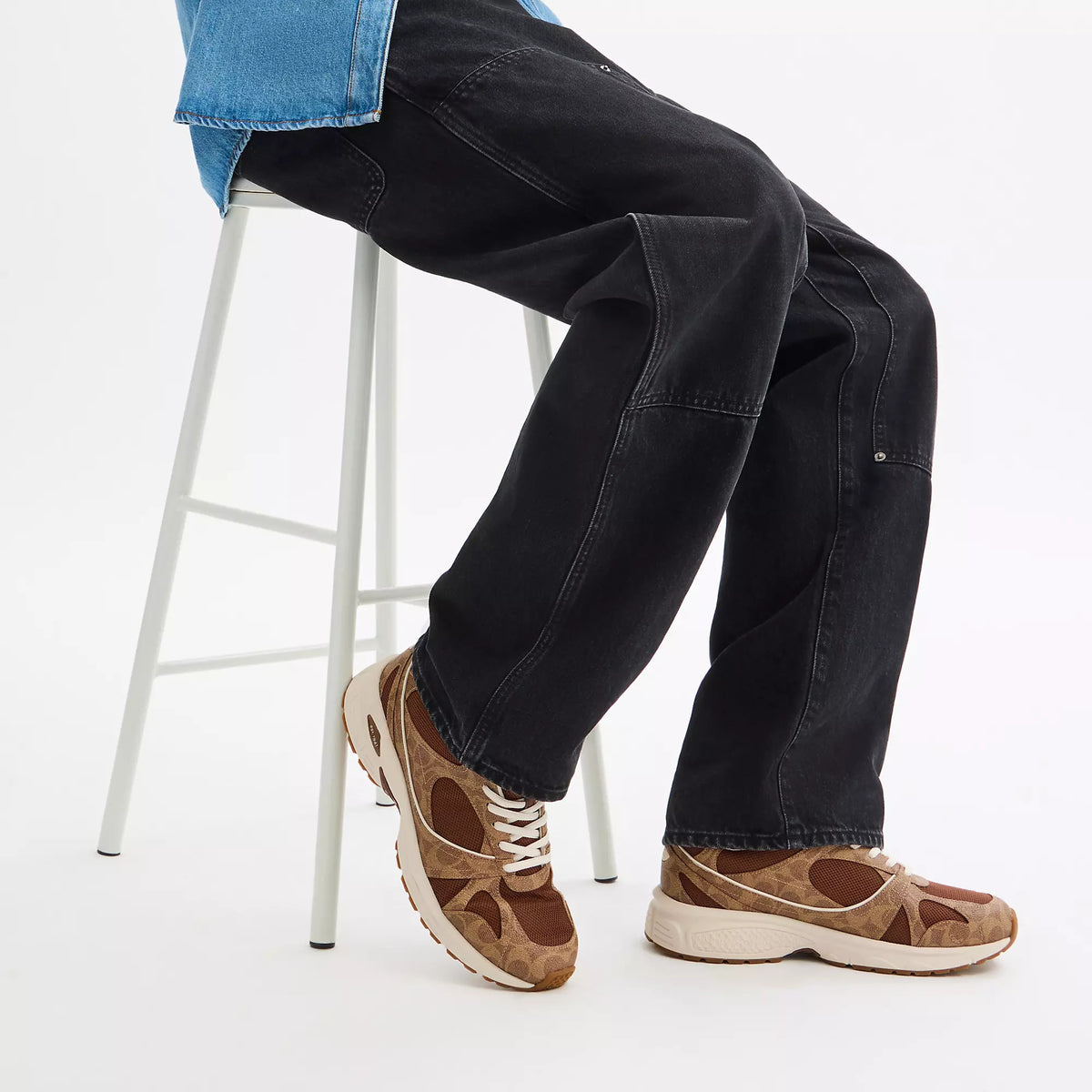 Coach Outlet Sport Sneaker In Signature Canvas
