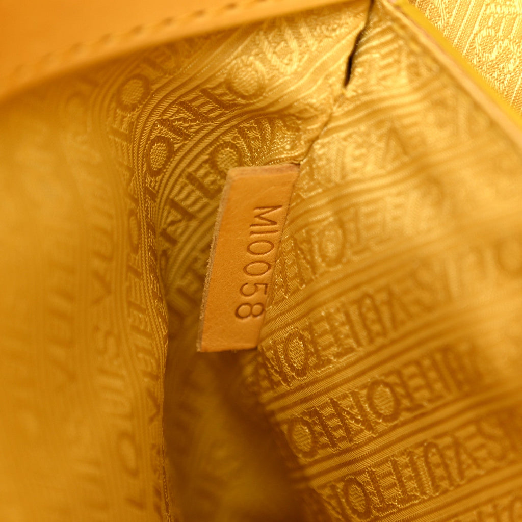 Monogram Pulp Defile Weekender PM Yellow