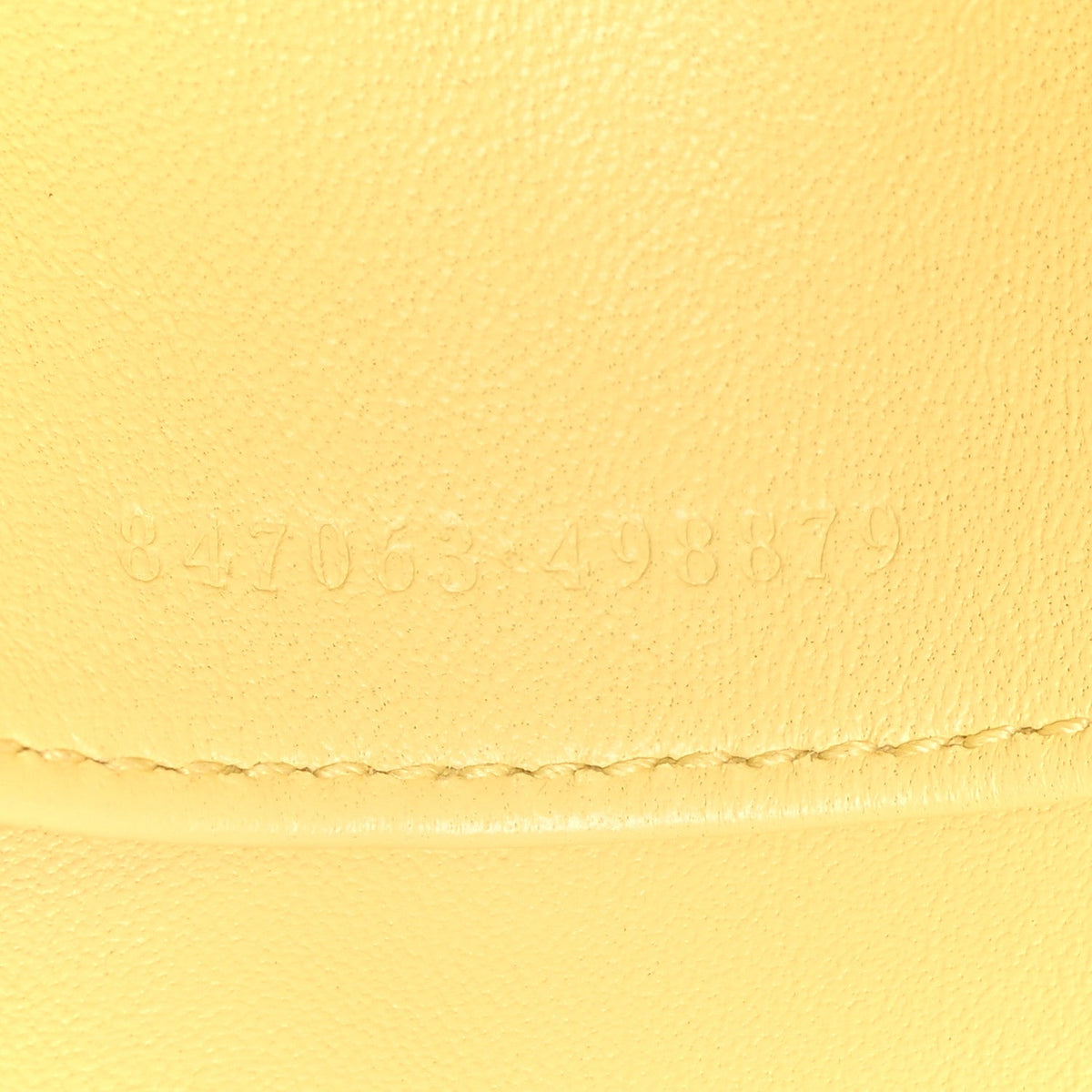 Calfskin Horsebit 1955 Aura Small Shoulder Bag Daylight Yellow
