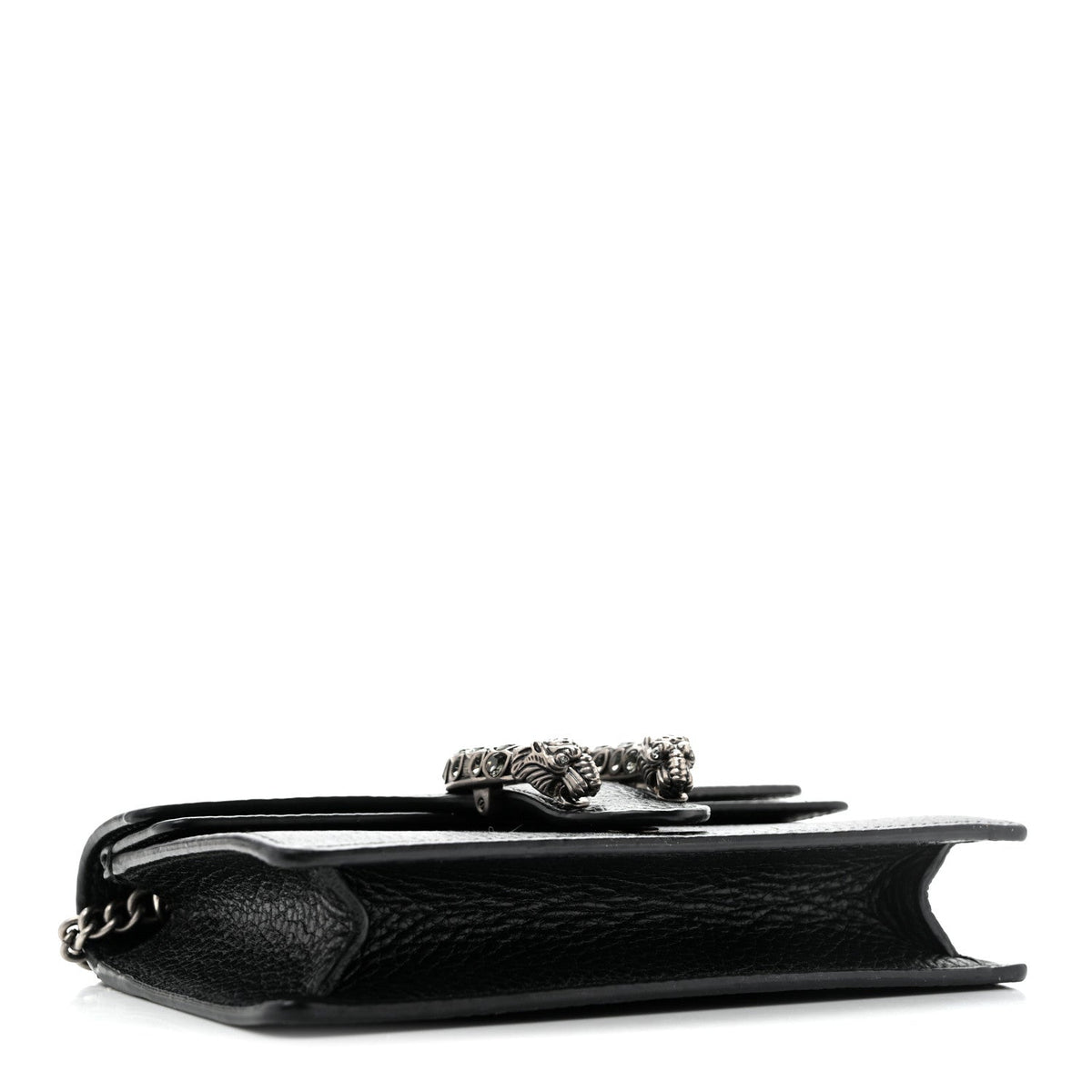 Calfskin Super Mini Dionysus Shoulder Bag Black