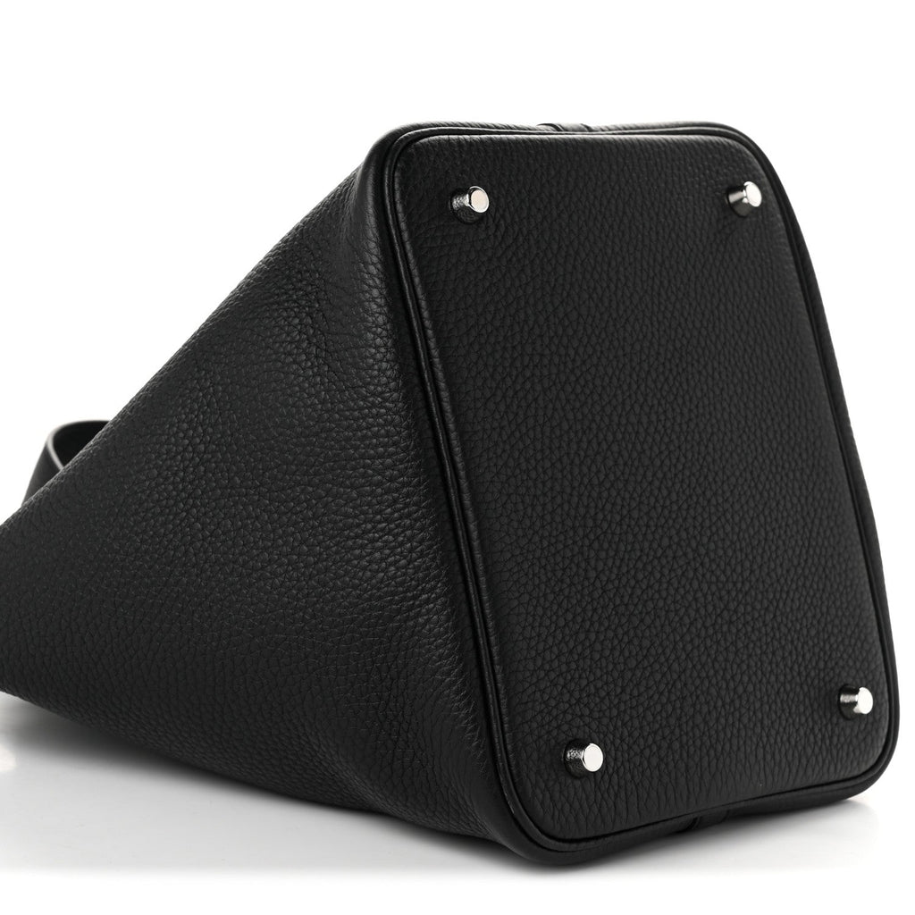 Taurillon Clemence Picotin Lock 22 MM Black