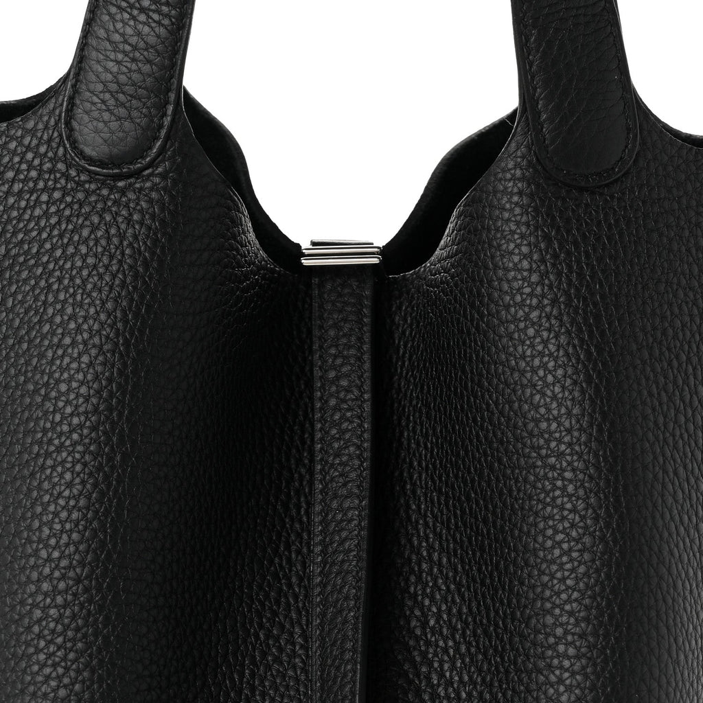 Taurillon Clemence Picotin Lock 22 MM Black