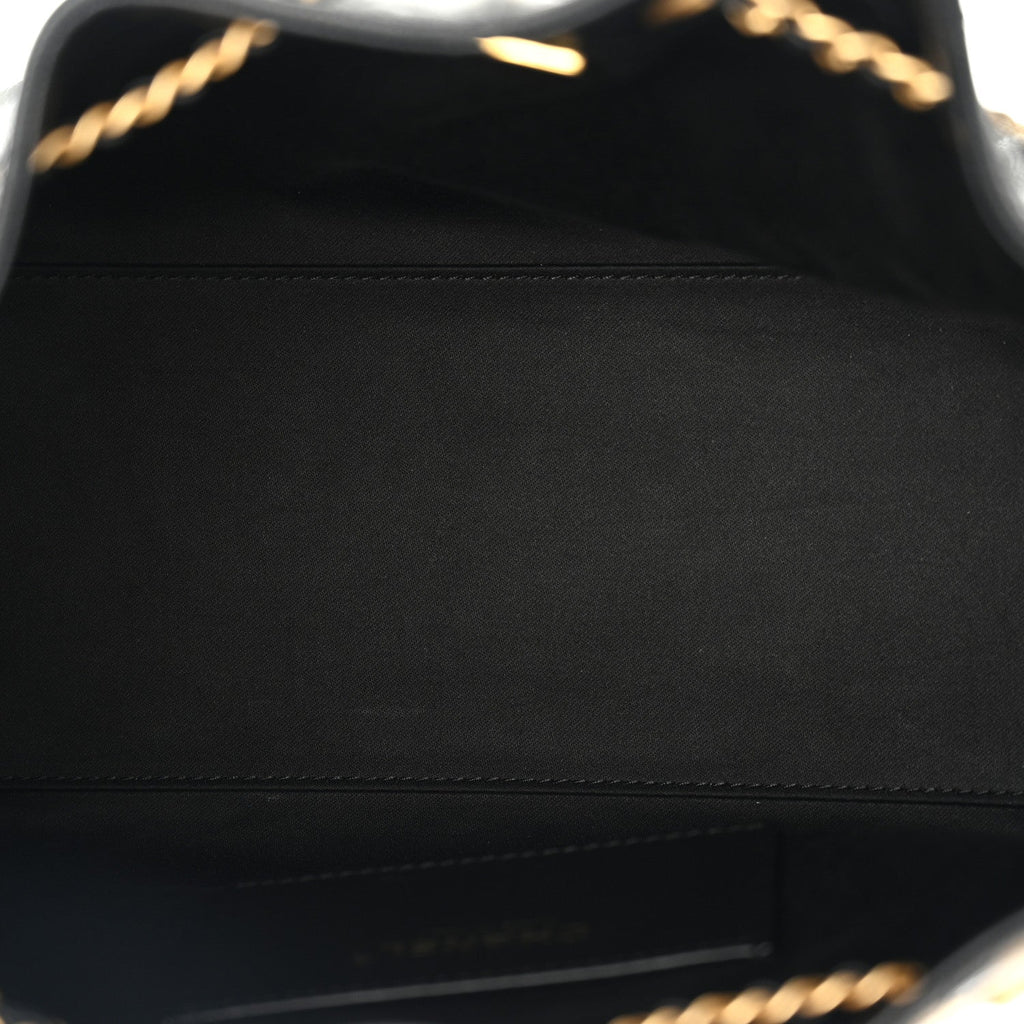 Caviar Quilted Small Chanel 25 Handbag Black