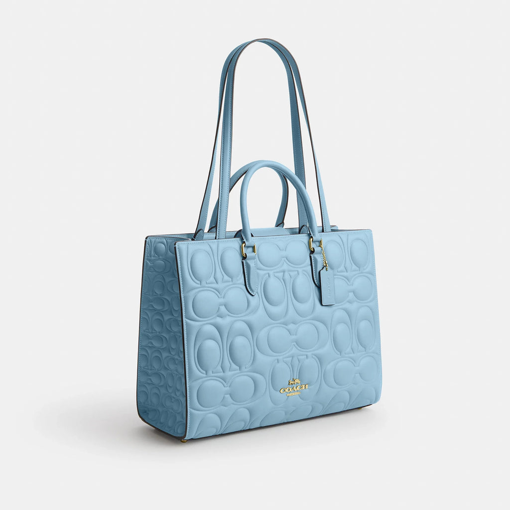 Coach Outlet Maggie Tote Bag In Signature Leather