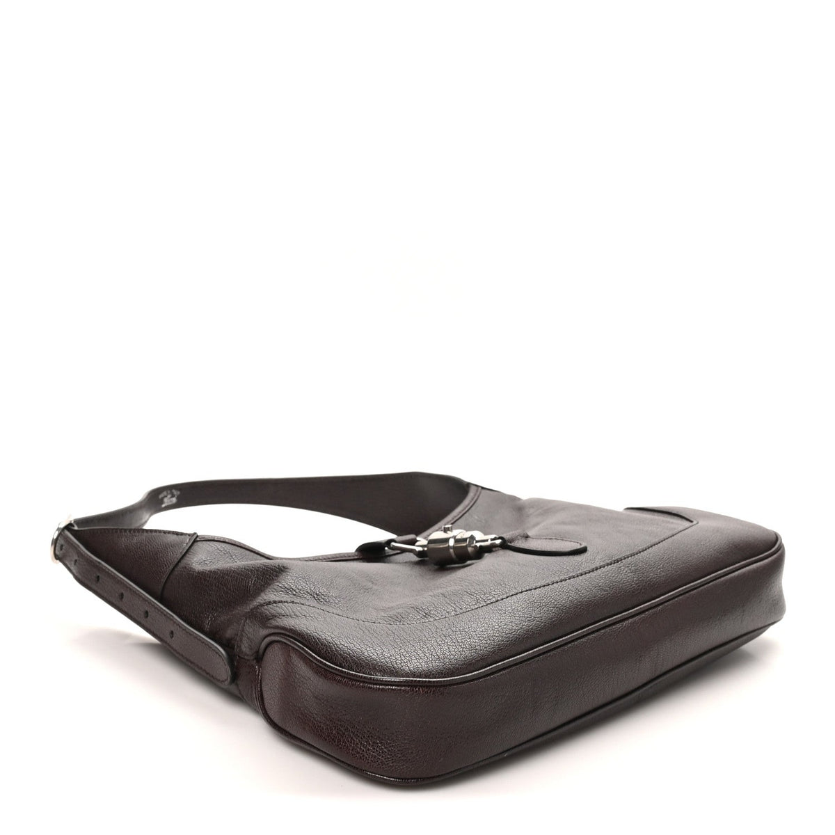 Goatskin Medium Jackie 1961 Hobo Dark Brown